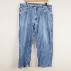 Y2K Vintage Levis Silver Tab Baggy Blue Jeans Mens Sz 38 x 28